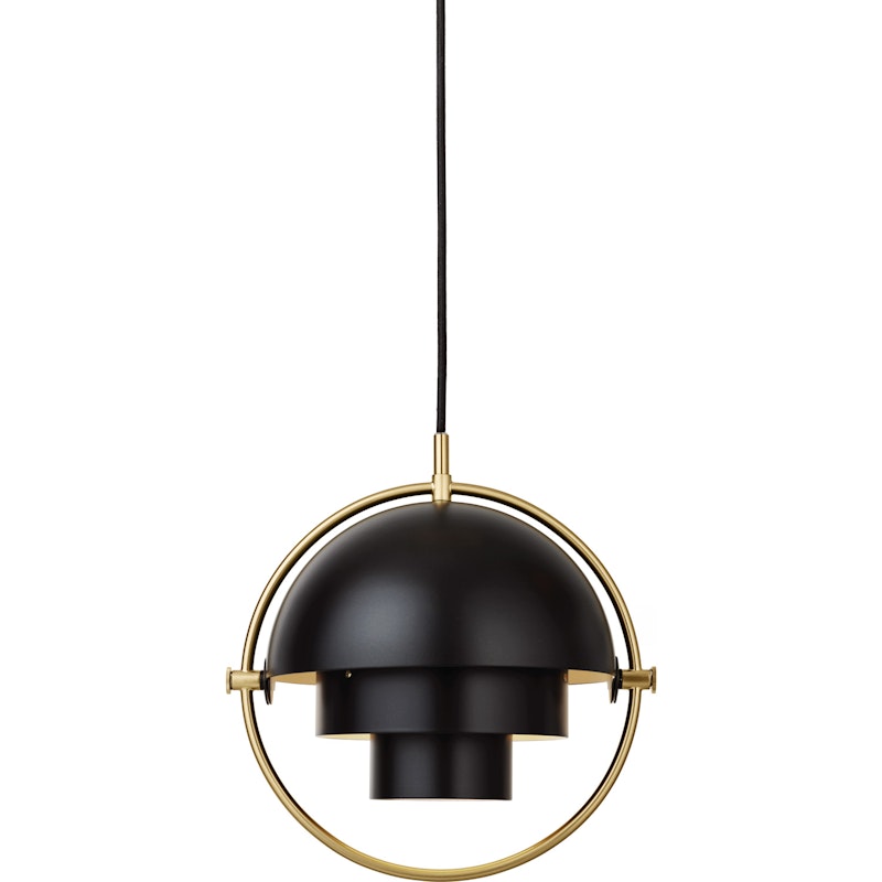 Multi-Lite Pendant Ø25,5 cm, Black / Brass