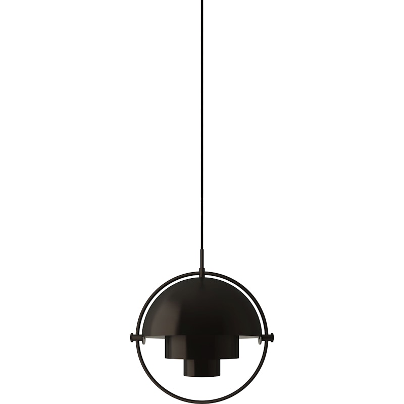 Multi-Lite Pendant 36 cm, Black Brass