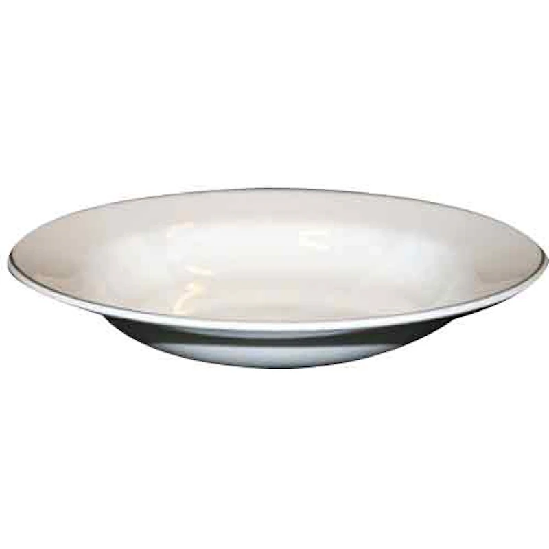 Natur Deep Plate 23 cm, Snow