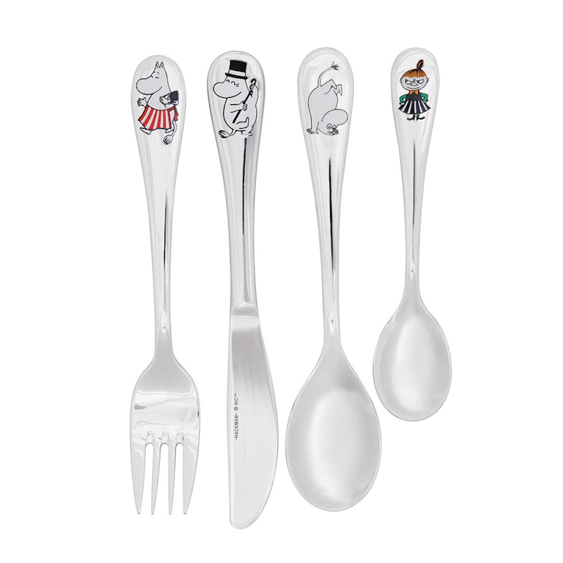 Moomin Children's Cutlery Family, 4pcs