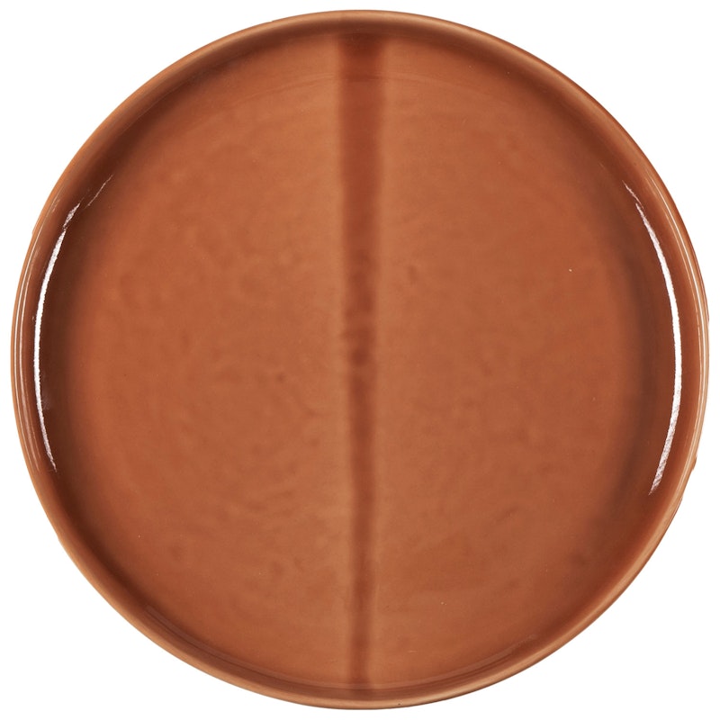 Nosse Ceramics Svelte Plate 27 cm, Terracotta