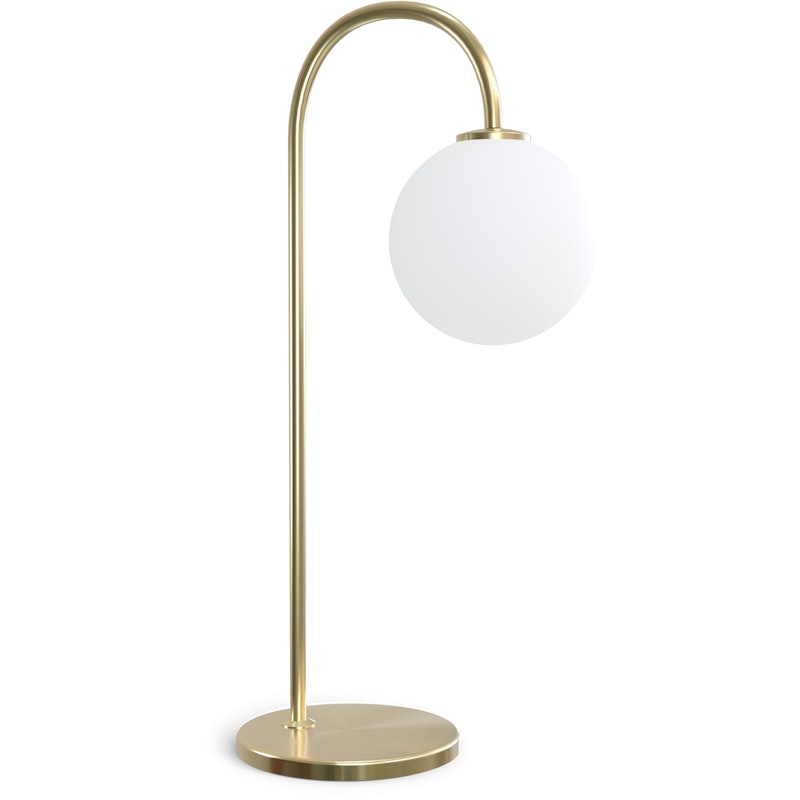 Ballon Table Lamp, Brass