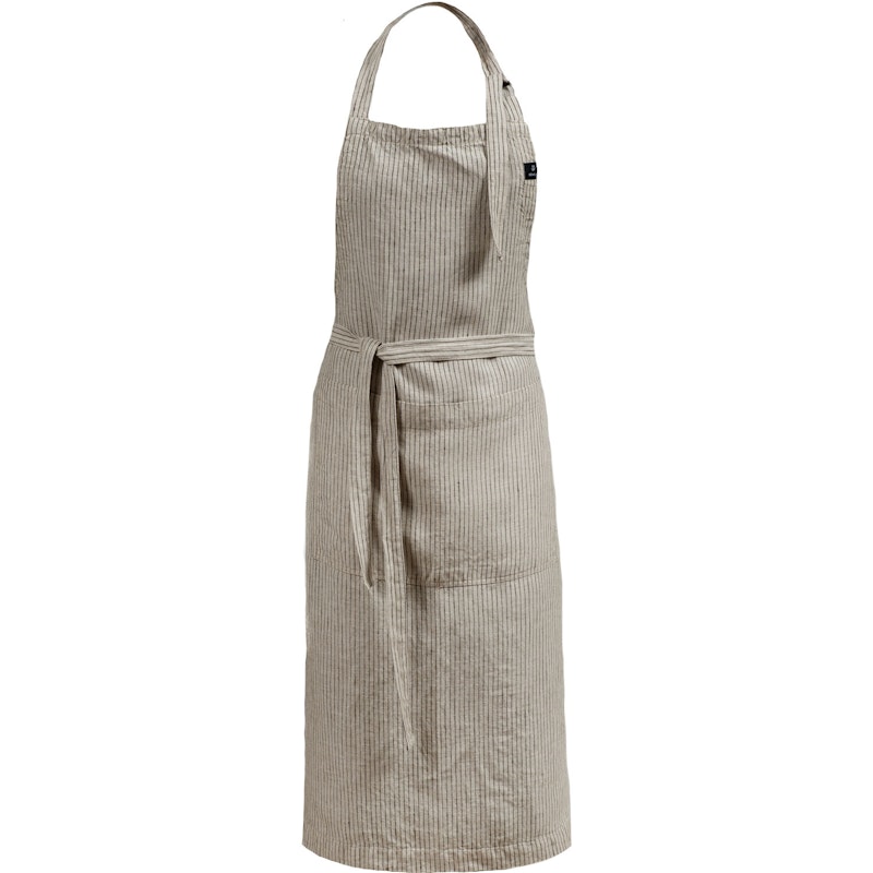 Linus Apron 70x100 cm, Kohl/Natural