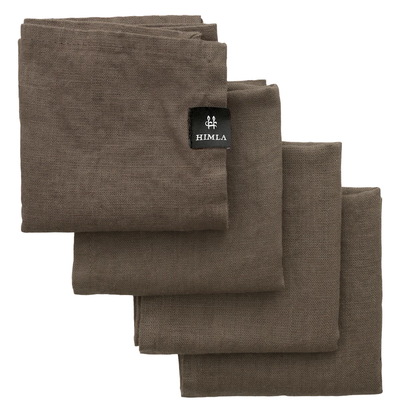 Sunshine Napkin 45x45 cm 4-pack, Coffee