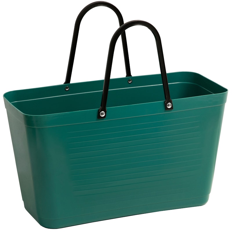 Hinza Bag Green Plastic, L / Dark Green