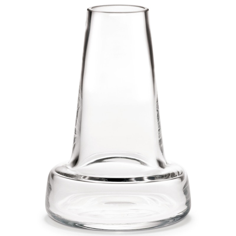 Flora Vase Long 24 cm, Clear