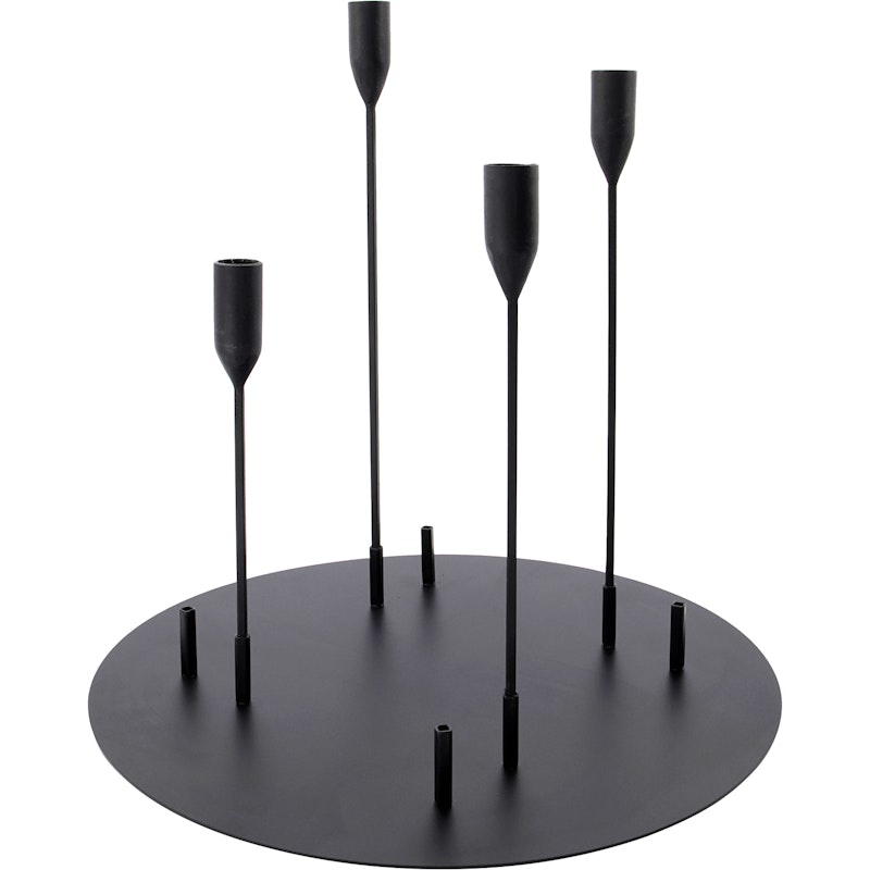 Advent Candle Stand Ø40x38 cm, Black