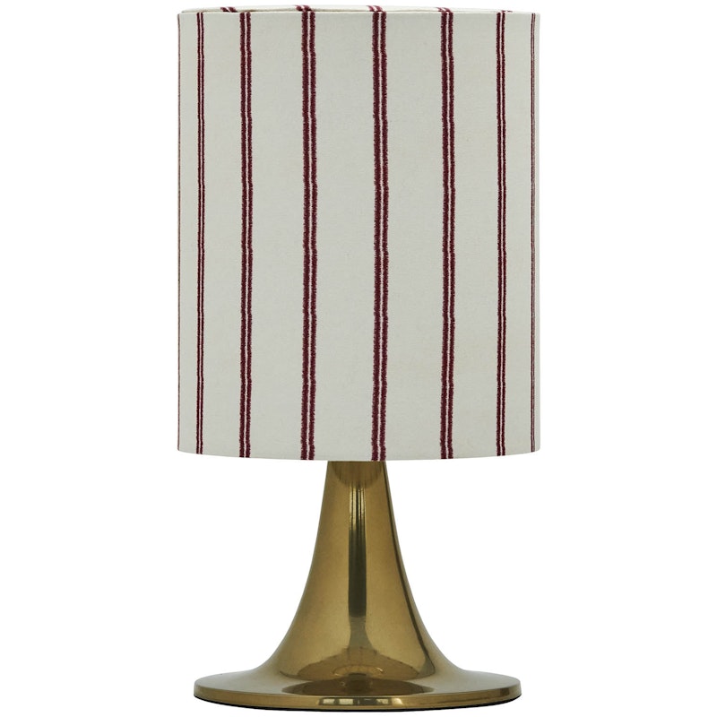 Tulip Table Lamp, Antique Brass