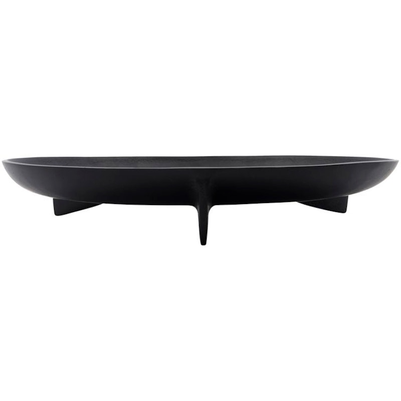 Cast Tray Ø38 cm, Black