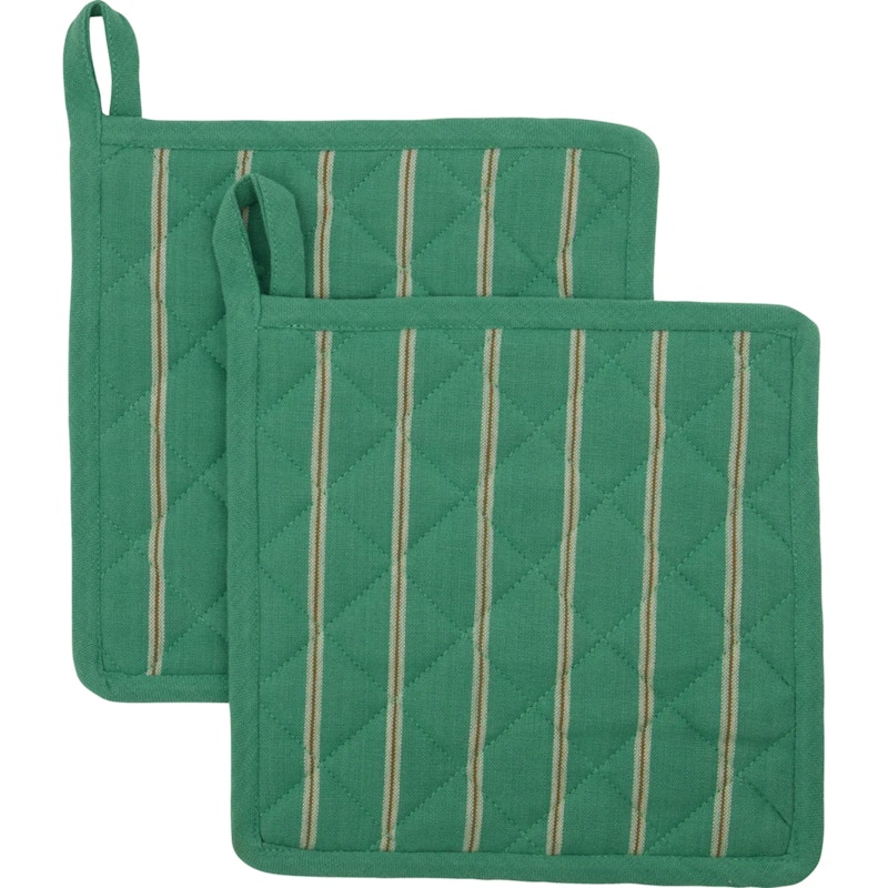 Chef Pot Holder 2-pack, Green