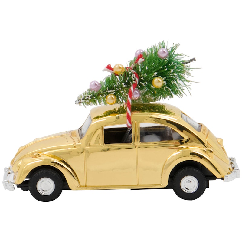 Mini Xmas Car, Gold