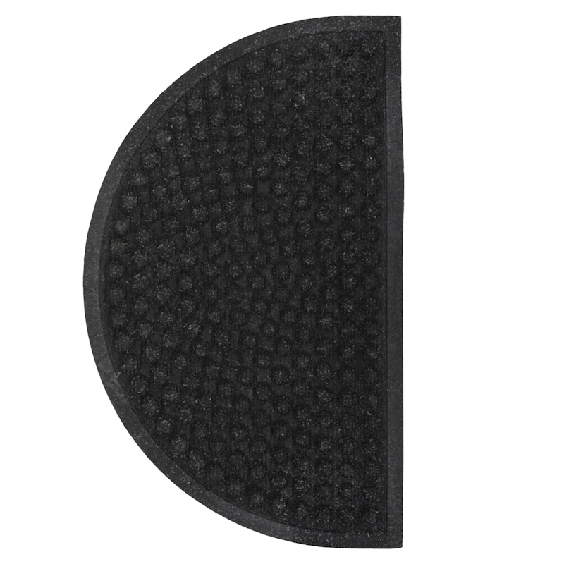 Entry Door Mat 45x75 cm, Black