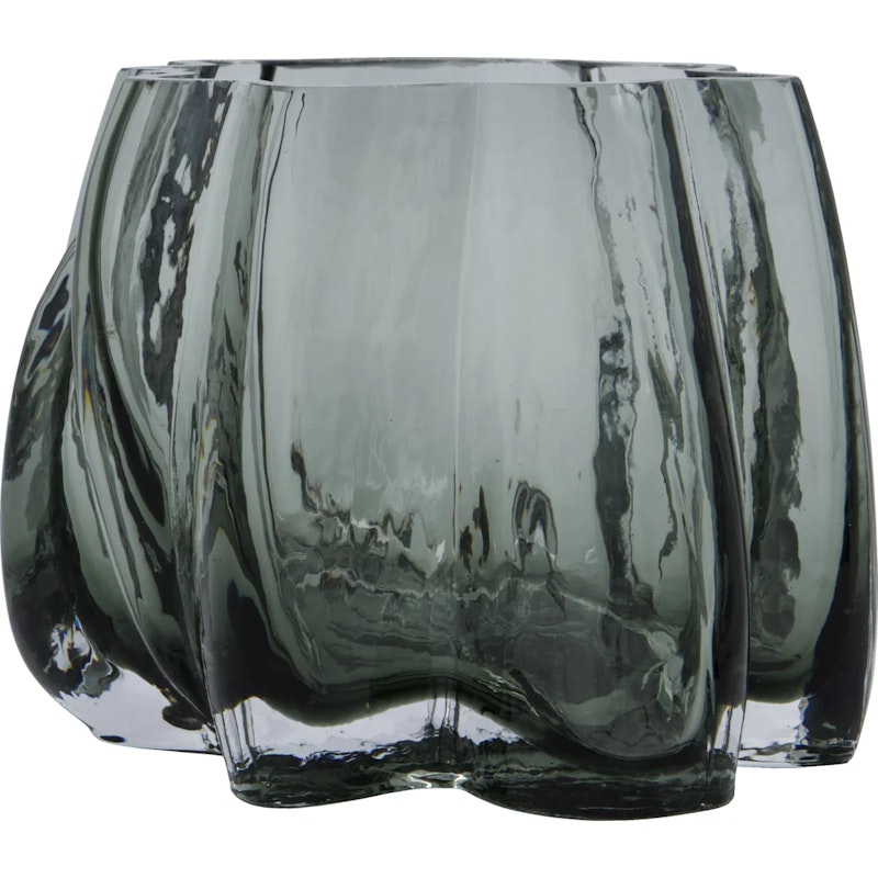 HDCurva Tealight Holder, Smoked Grey