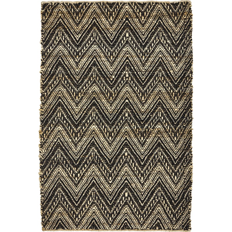 HDMonta Rug 83x130 cm, Black / Natural
