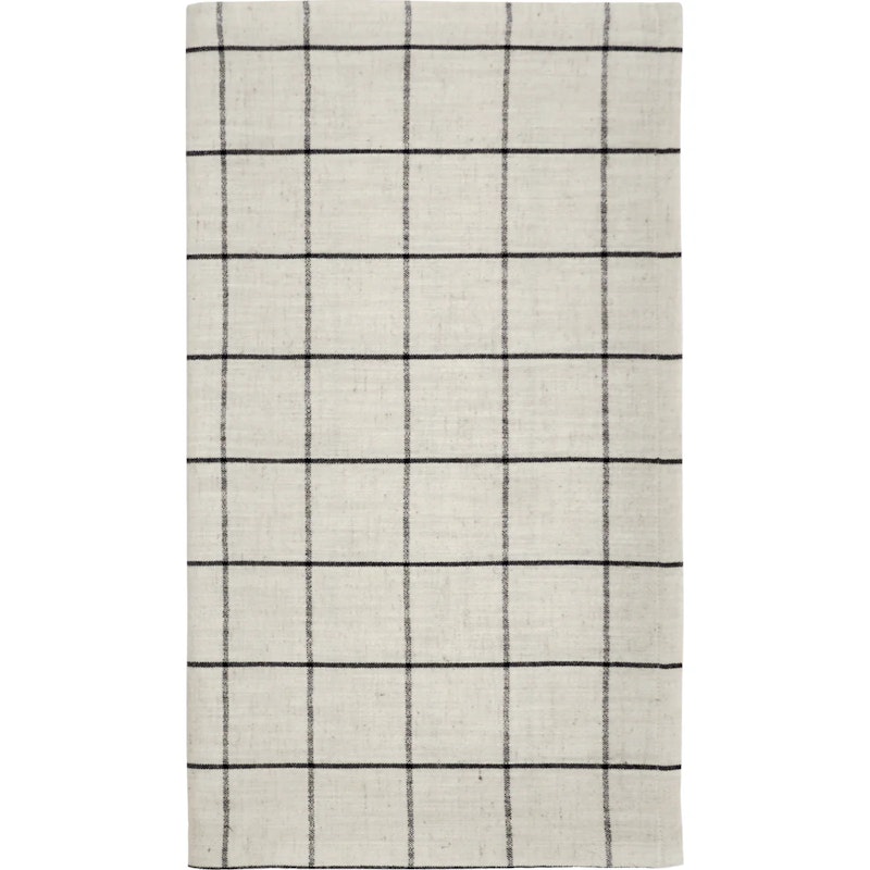 Join Tablecloth 40x140 cm, Off-white / Black