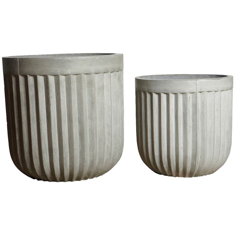 Concrete Planters 2-pack