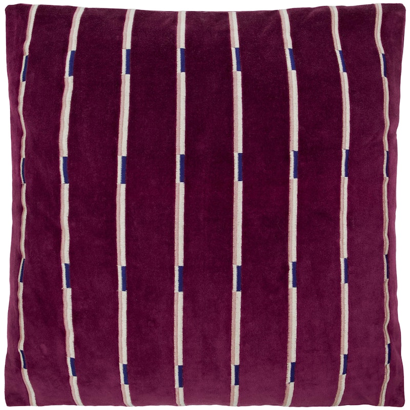 Nalo, Bordeaux Cushion Cover 50x50 cm, Burgundy