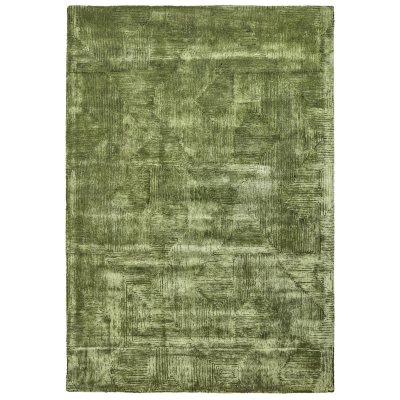 Shine Rug Green 160x203 cm, Green
