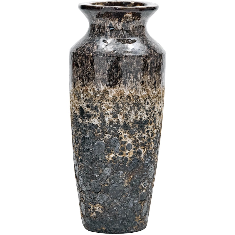 Maya Vase, Antique Brown