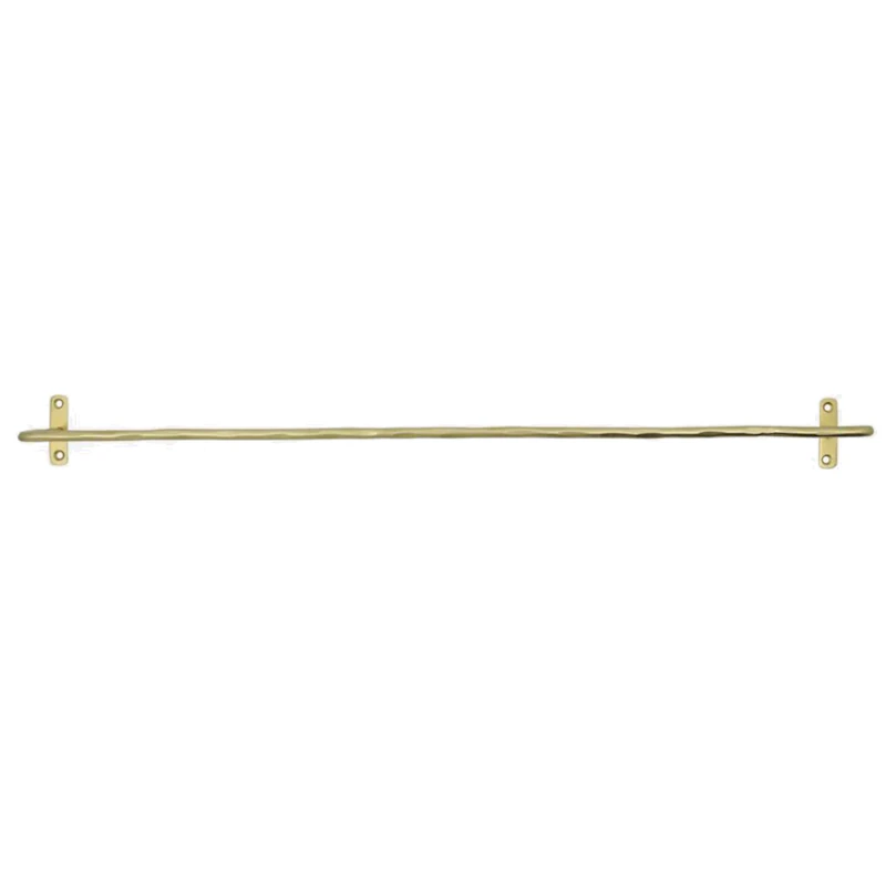 Welo Towel Bar, Brushed Brass