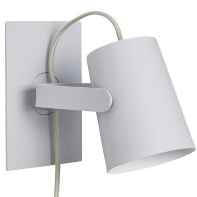 Ardent Wall Light, Light Grey