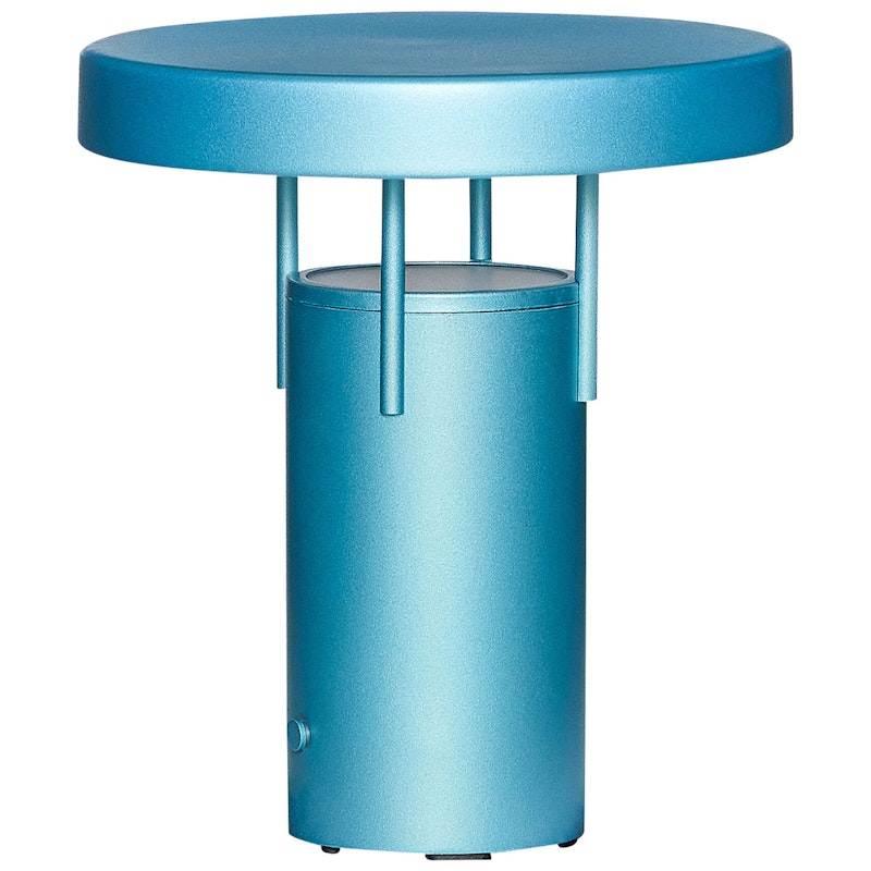 BringMe Mini Portable Lamp, Metallic Turquoise