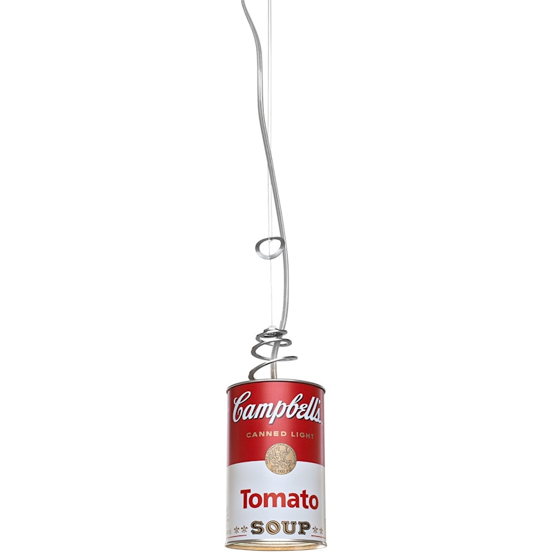 Canned Light Pendant, Red