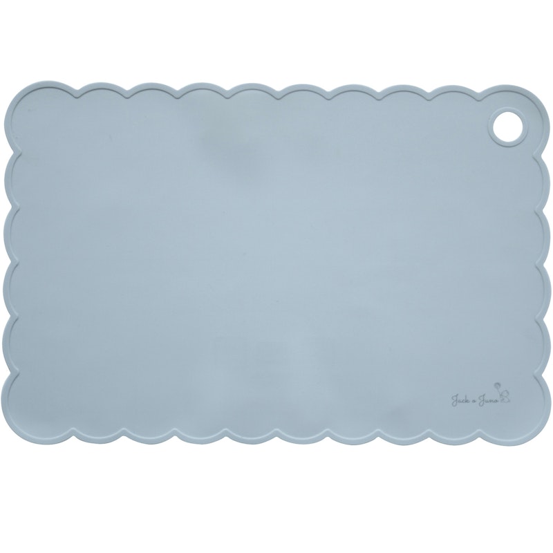 Poppy Table Mat 25x38 cm, Light Blue