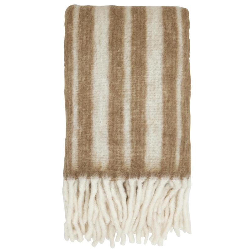 Bello Plaid 130x170 cm, Brown/Beige