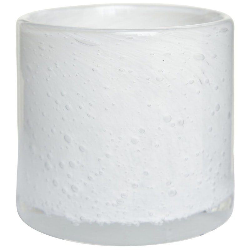 Lagoon Candle Holder 8 cm, White