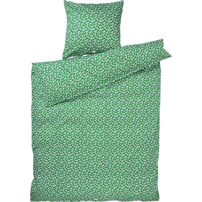 Pleasantly Bed Set 140x200 + 60x63 cm, Green