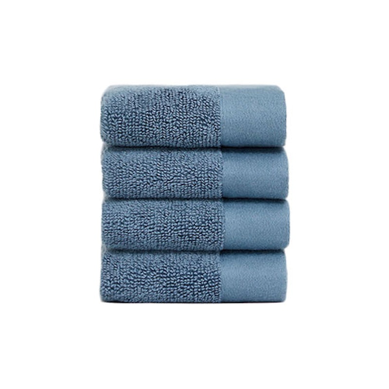 Face Towel 30x30 cm 4-pack, North Sea Blue