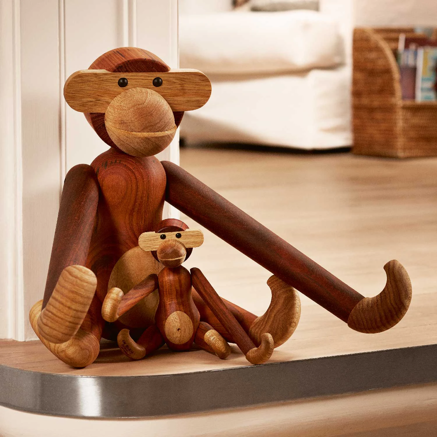 置物 Kay Bojesen Wooden Monkey small 70 AR Monkey Kay Bojesen, Mini from Kay Bojesen | RoyalDesign