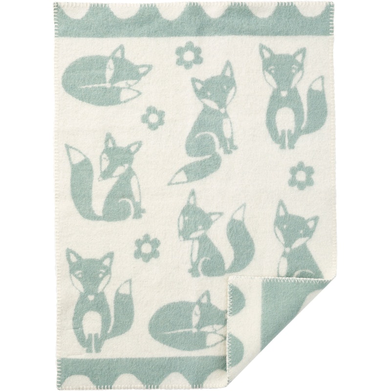 Fox Plaid 65x90 cm, Duck Egg Blue