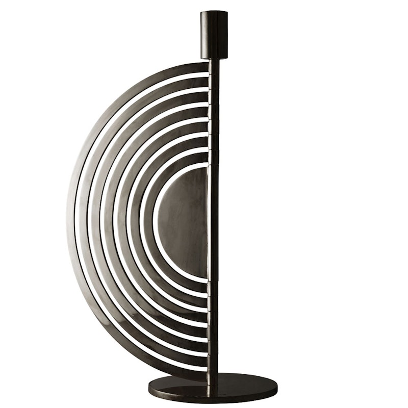 Cirkus Candlestick Black, Medium H30 cm