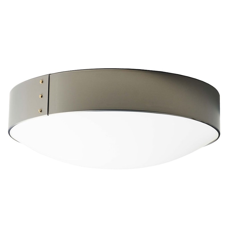 Svep Flush Ceiling Light 55 cm, Raw Iron