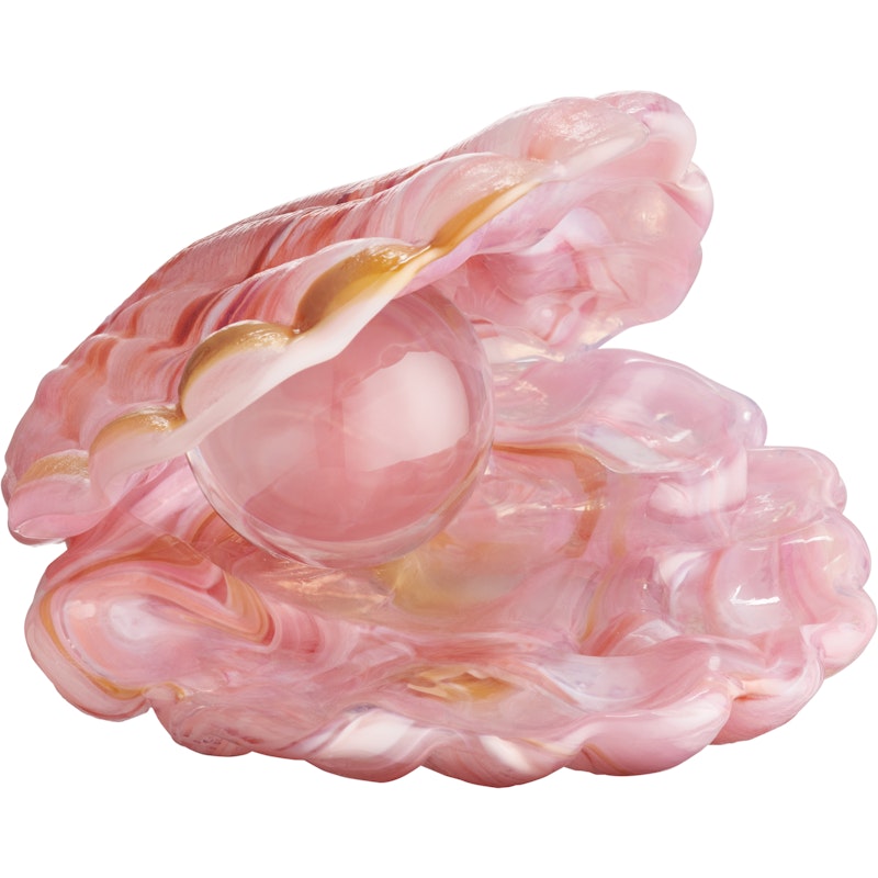 Mother of Pearl Art Glass, Pink