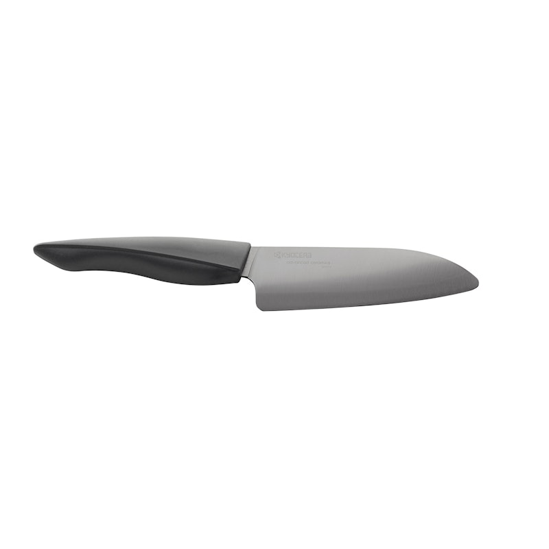 Shin Santoku Knife 14 cm, Black