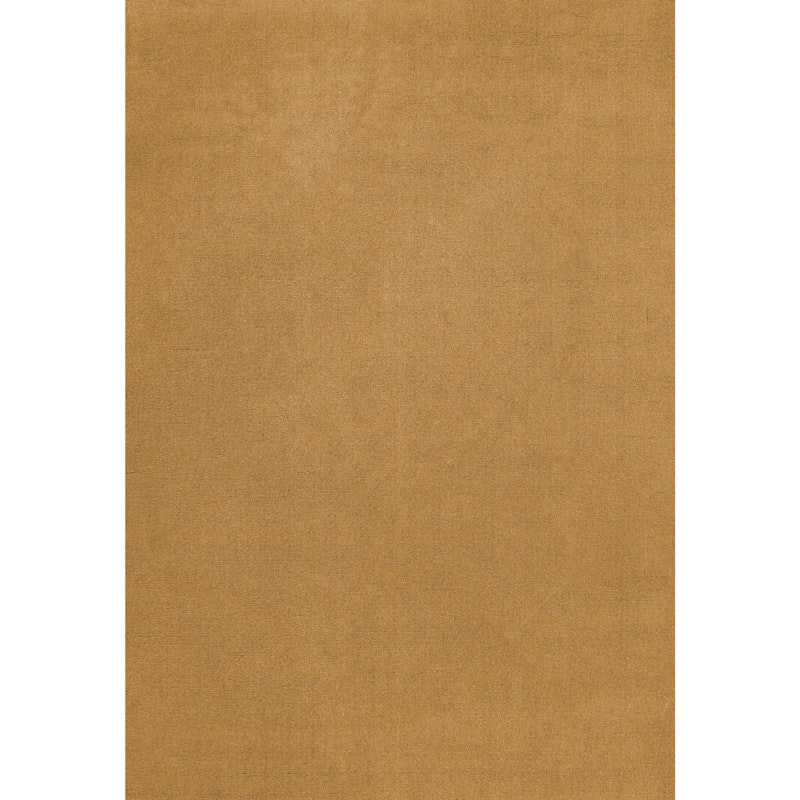 Classic Solid Wool Rug 300x400 cm, Ochre