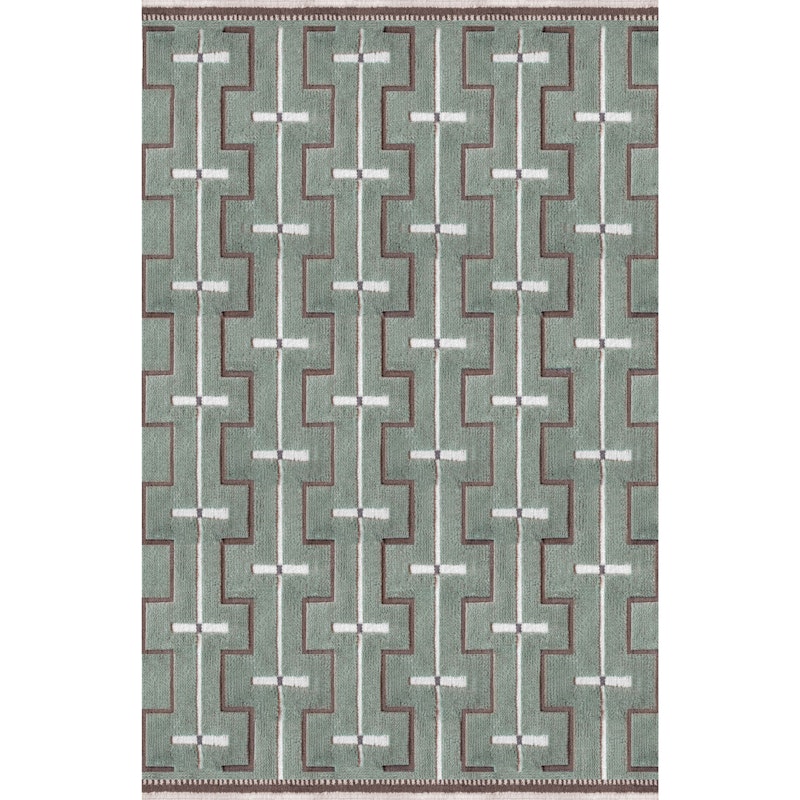 Johanna Wool Rug 300x400 cm, Sage