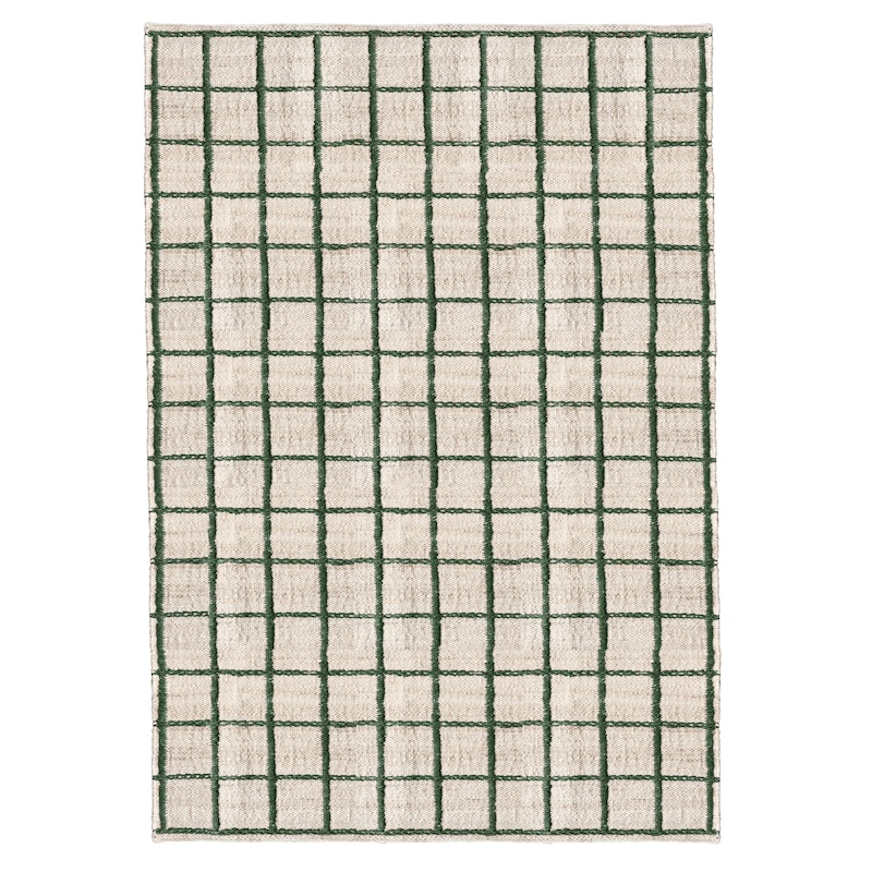 Strata Jute Rug 180x270 cm, Green