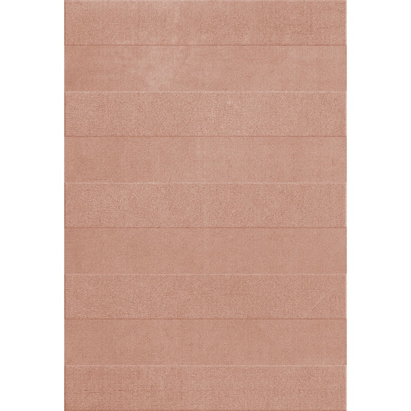 Stripe Wool Rug 300x400 cm, Coral