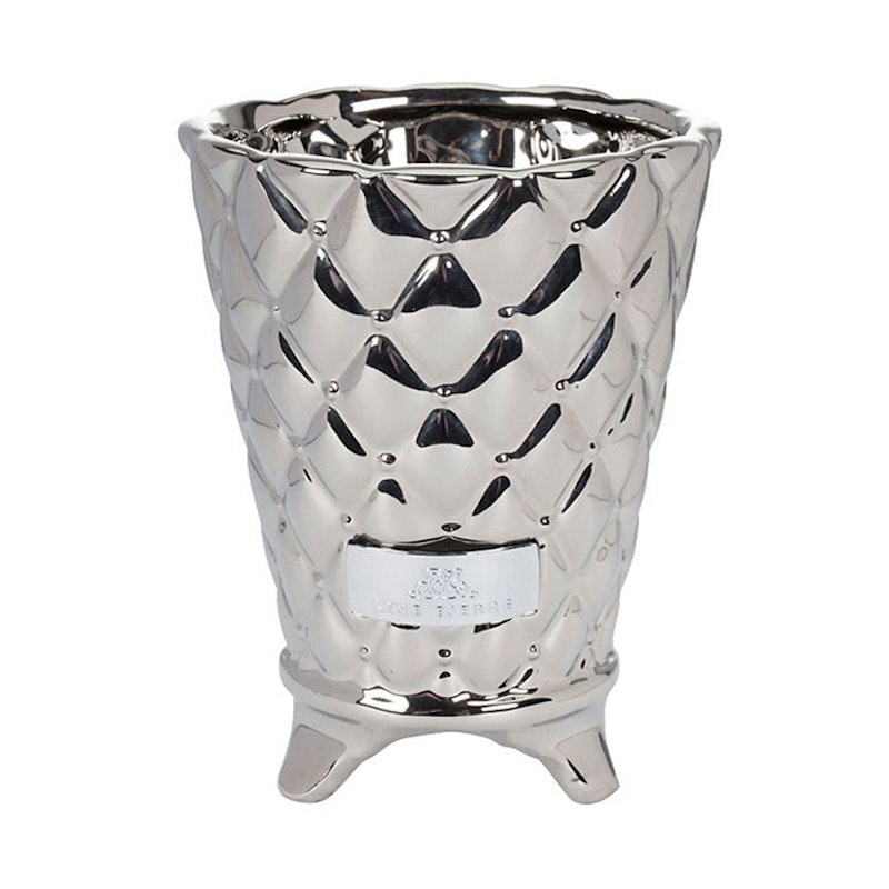 Precious Flower Pot Medium H 15 cm, Silver