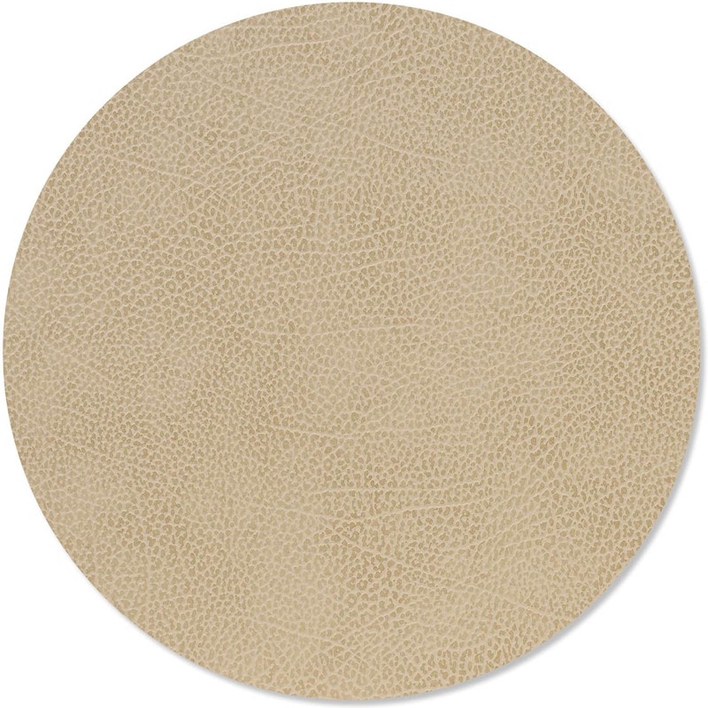 Circle M Table Mat Hippo Ø30 cm, Sand