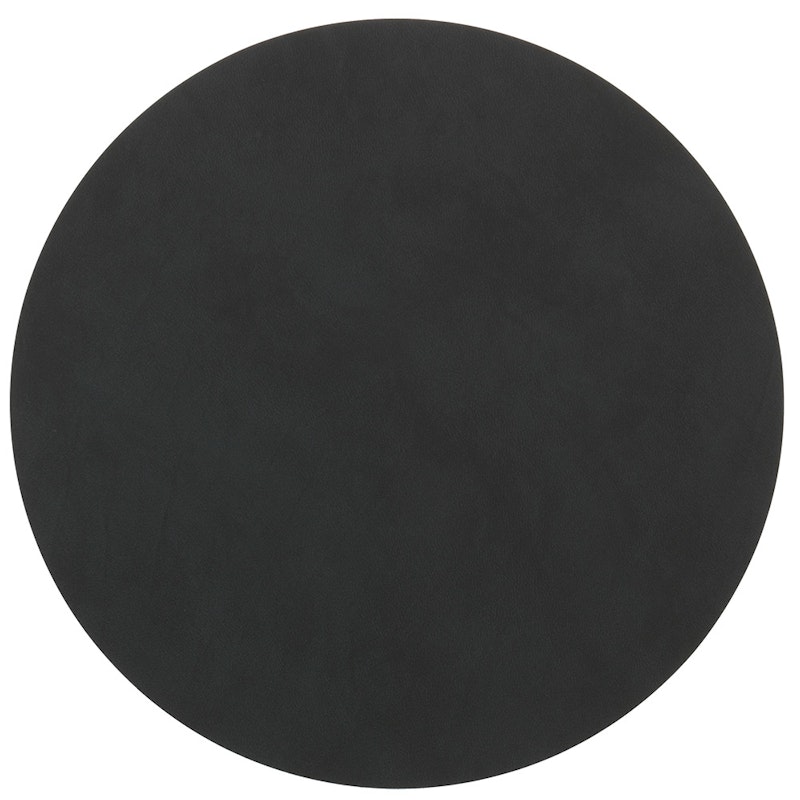 Circle M Table Mat Nupo, Ø30 cm, Black