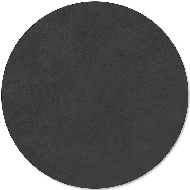 Circle M Table Mat Nupo, Ø30 cm, Black