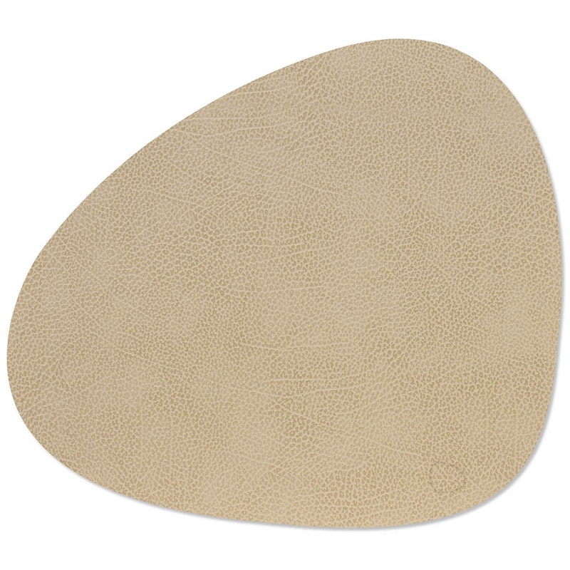 Curve L Table Mat Hippo 37x44 cm, Sand