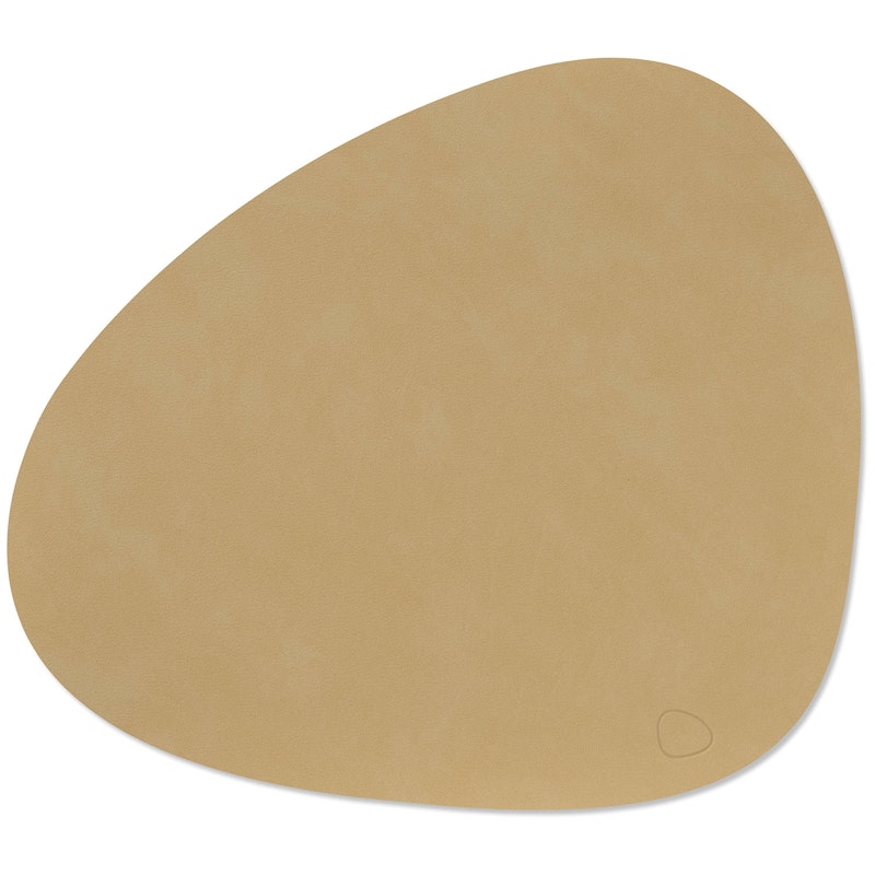 Curve L Table Mat Nupo 37x44 cm, Khaki