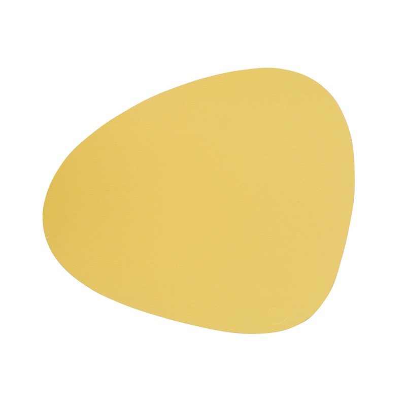 Curve L Table Mat Nupo 37x44 cm, Yellow