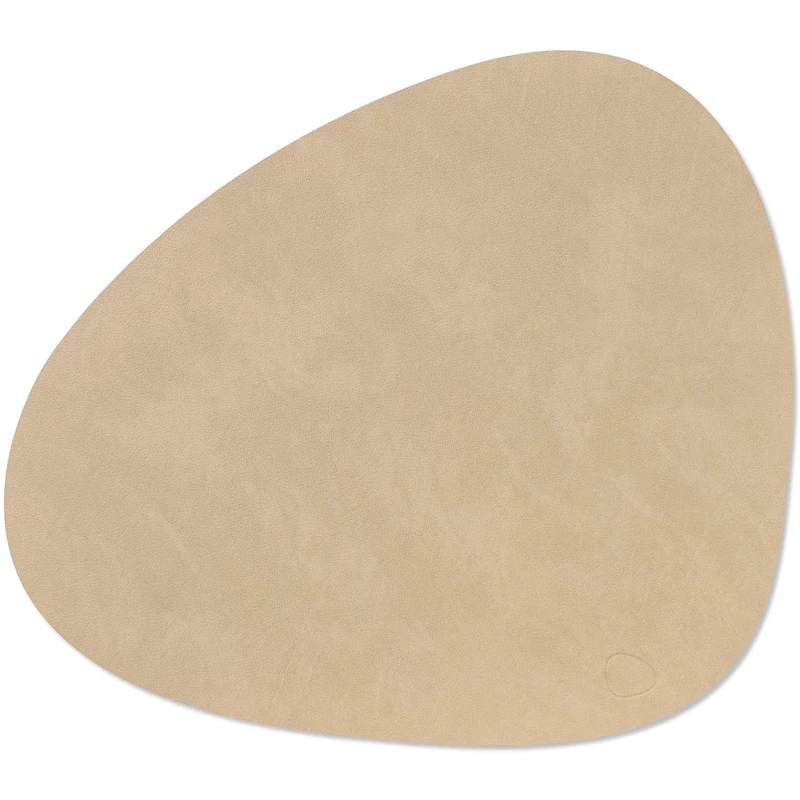 Curve L Table Mat Nupo 37x44 cm, Sand